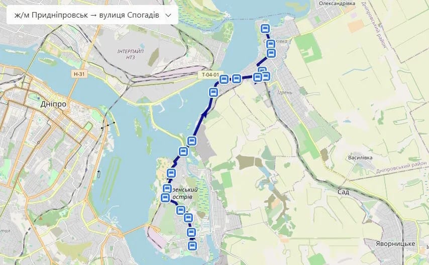 Маршрутка № 6 в Днепре