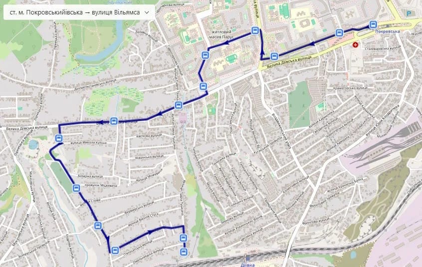 Маршрутка № 15 в Днепре