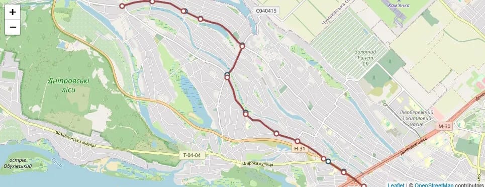 Маршрутка № 72 в Днепре