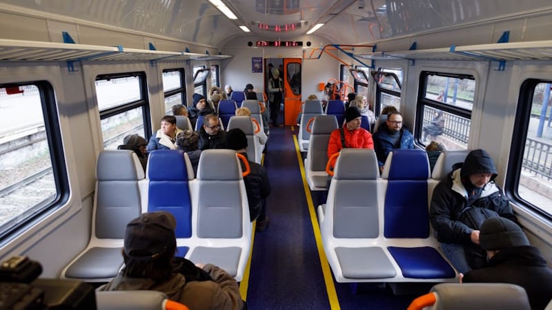 Электричка Днепр - Кривой Рог