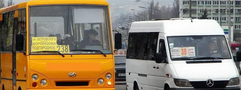 Маршрутка № 38 в Днепре
