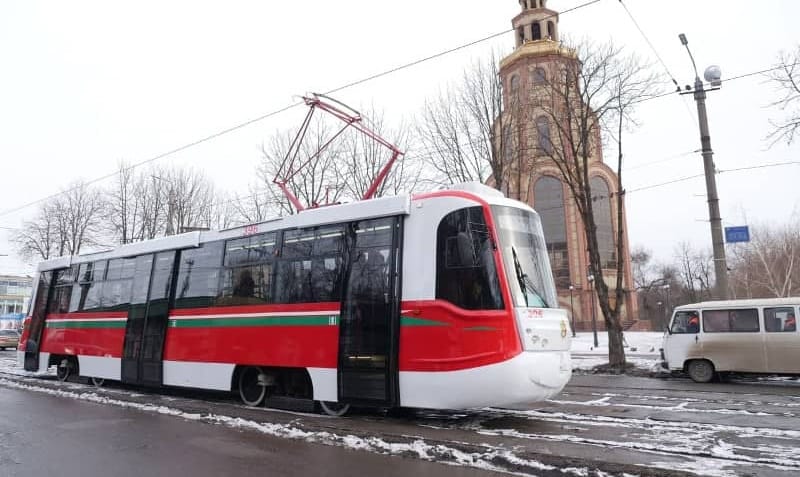 Трамвай 12 Кривой Рог