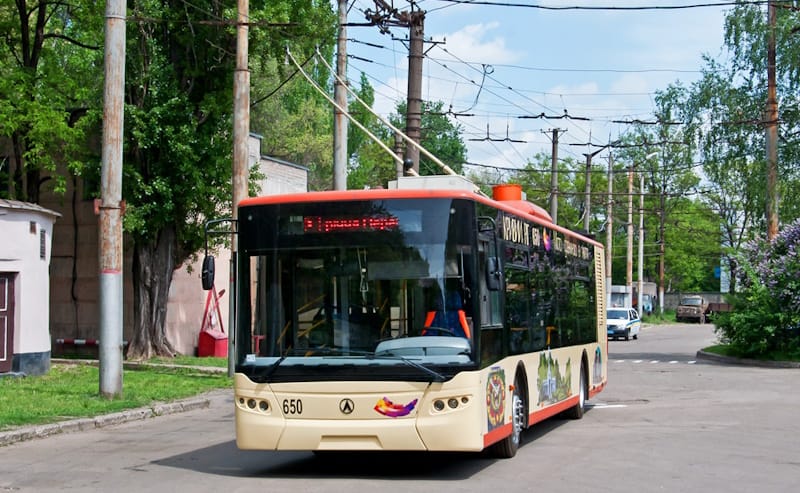Троллейбус 1 Кривой Рог