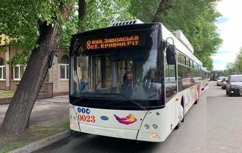 IMG_01 Троллейбус № 8 Кривой Рог:
