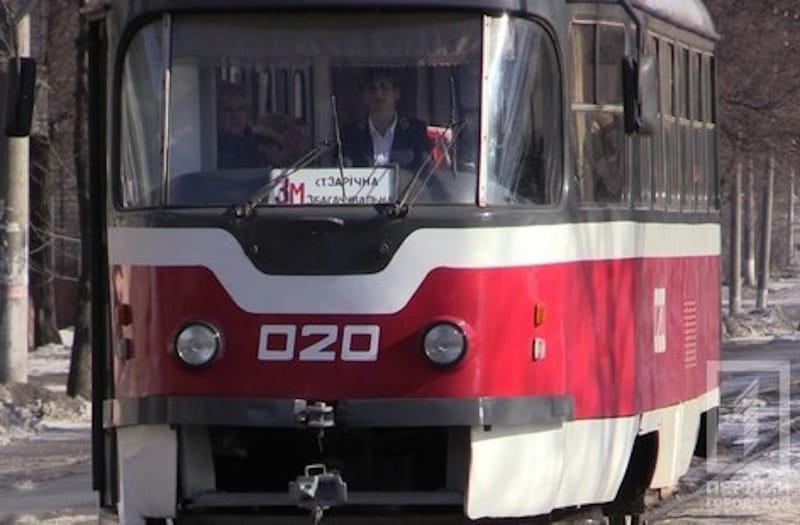 Скоростной трамвай 3М Кривой Рог