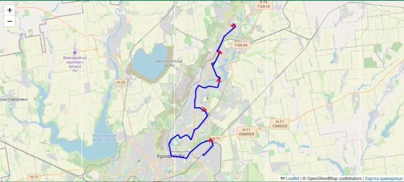 Автобус 8 Кривой Рог