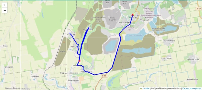 Автобус 244 Кривой Рог