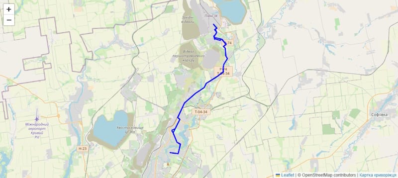 Троллейбус №10 Кривой Рог