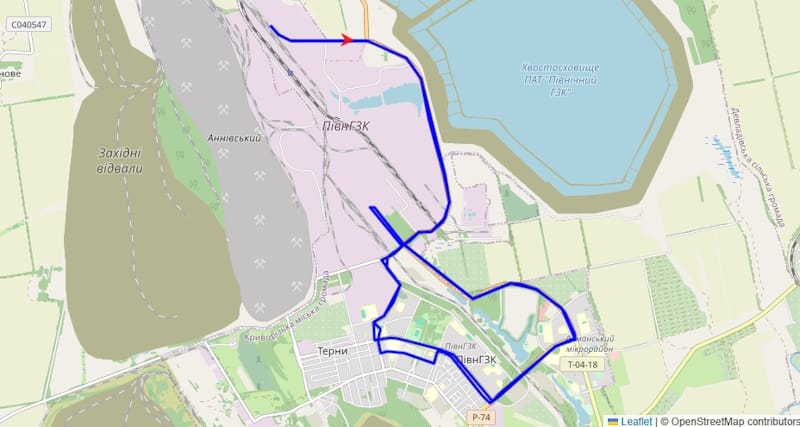 Троллейбус № 15 Кривой Рог