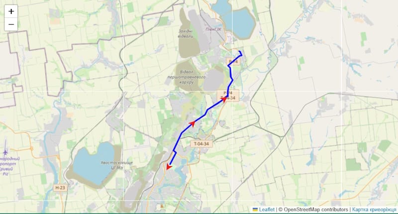 Троллейбус № 18 Кривой Рог