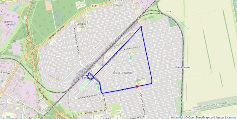 Троллейбус № 22 Кривой Рог