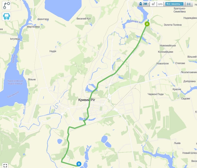 Скоростной трамвай 3М Кривой Рог