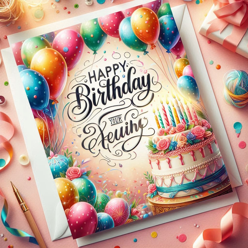 з днем народження дружині