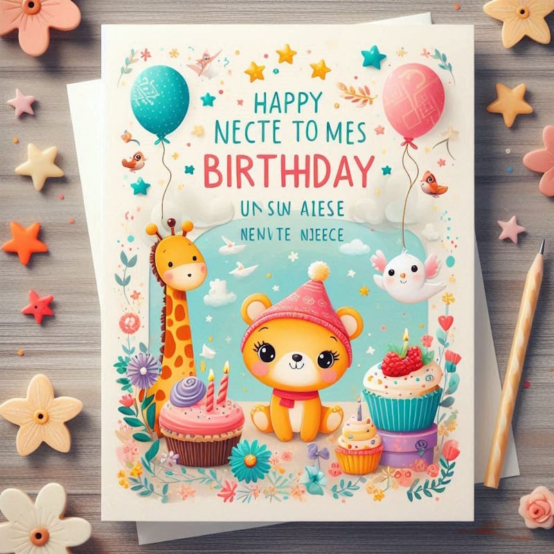 з днем народження племінниці