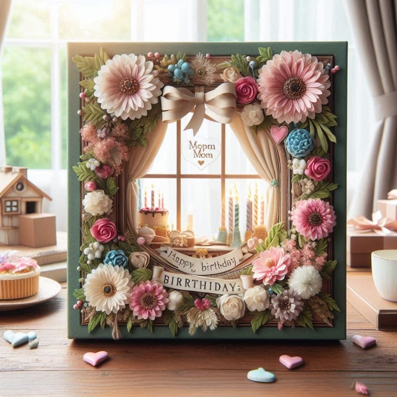 з Днем народження мамі