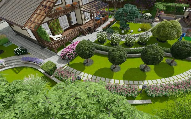 Ландшафтний дизайн ділянки