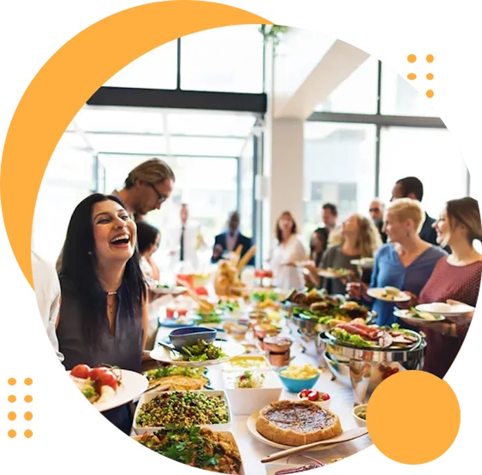 Естетика сервірування офісного корпоративу