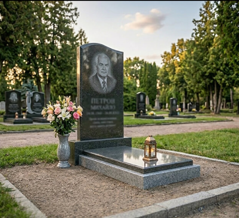 одинарні пам'ятники з граніту