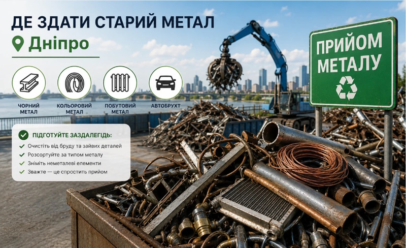 IMG_01 старий метал у Дніпрі: